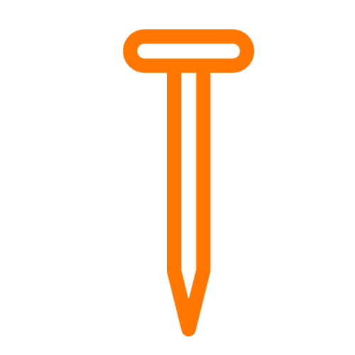 orange nail icon
